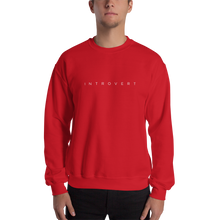 Red / S Introvert Unisex Sweatshirt by Design Express