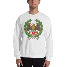 White / S USA Eagle Unisex Sweatshirt by Design Express