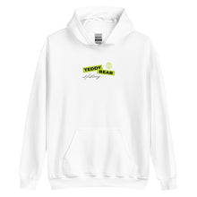 White / S Teddy Bear Hystory Unisex Hoodie by Design Express